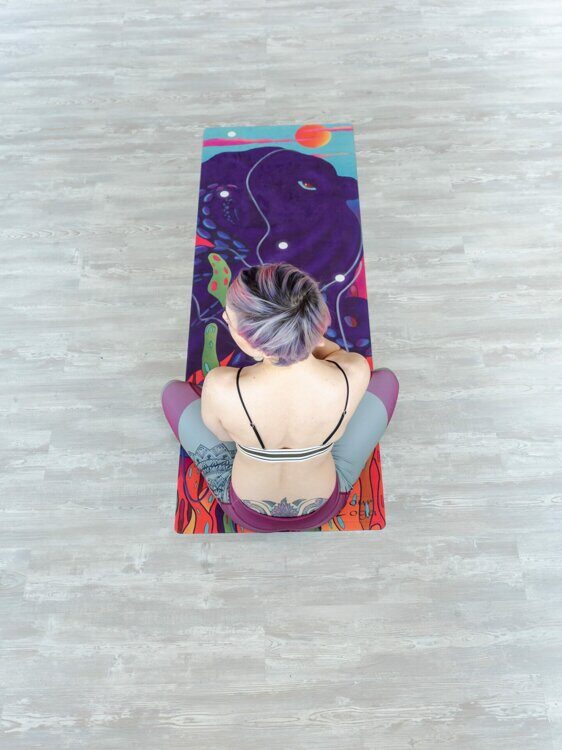 Коврик для йоги «Octopus» Your Yoga