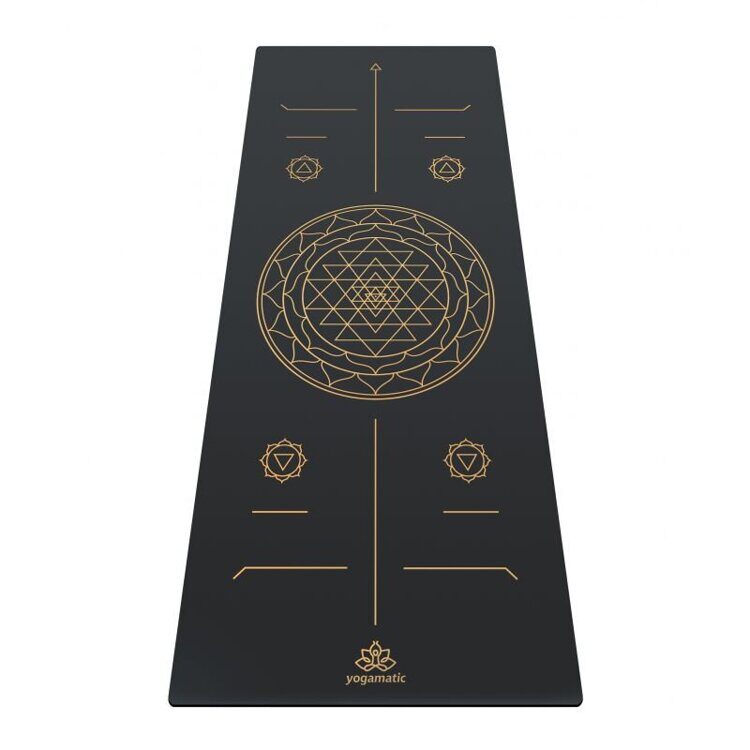 Коврик для йоги «Sri Yantra Gold»