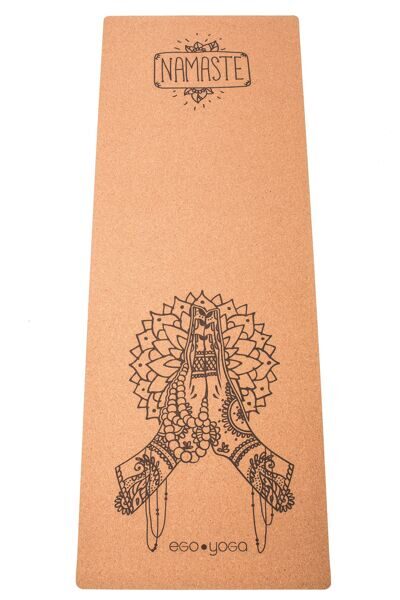 Коврик для йоги пробковый «Namaste Cork» EGOyoga.