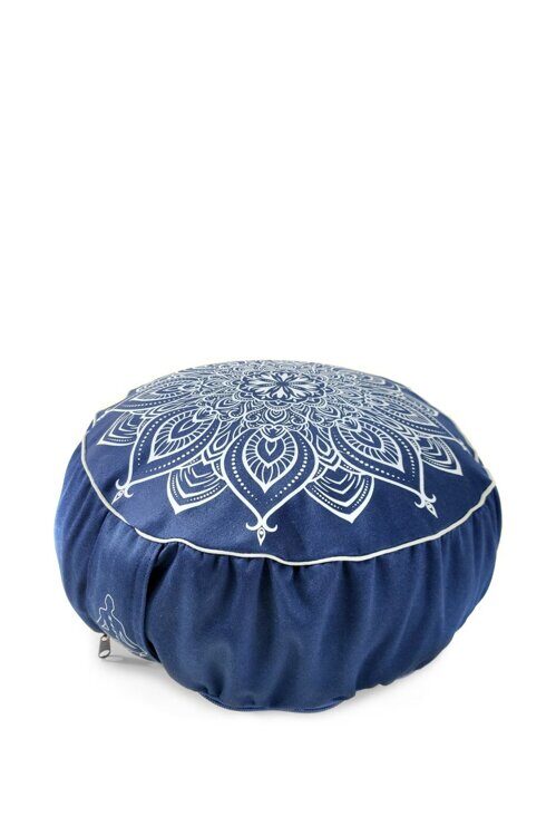Подушка для медитации Mandala Blue